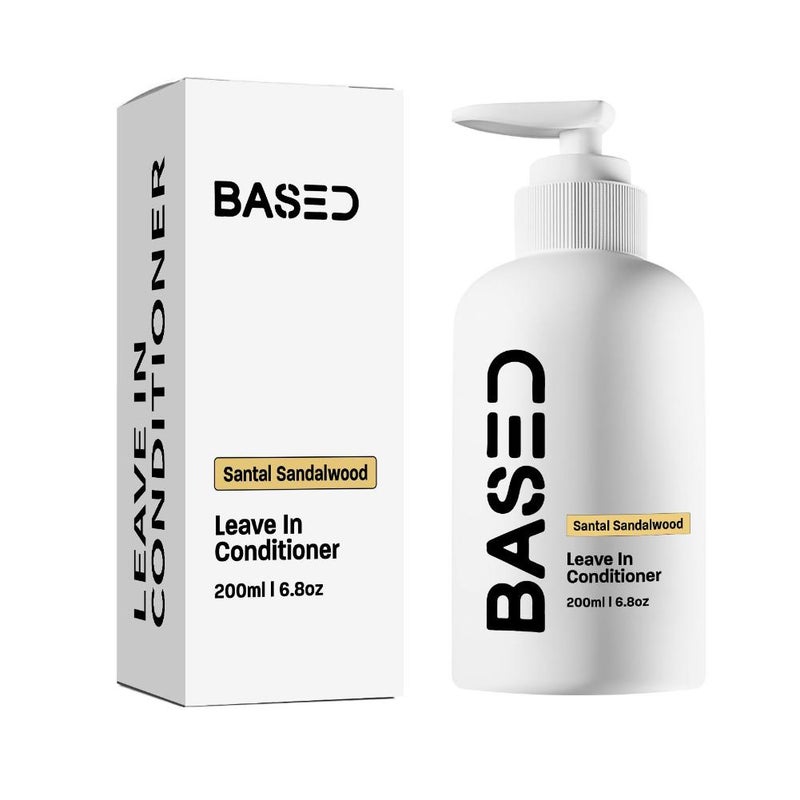 200ml leave-in conditioner, instantly controls frizz, moisturizes and nourishes hair, premium leave-in conditioner for men, creates healthy, frizz-free hair in minutes. 200ml